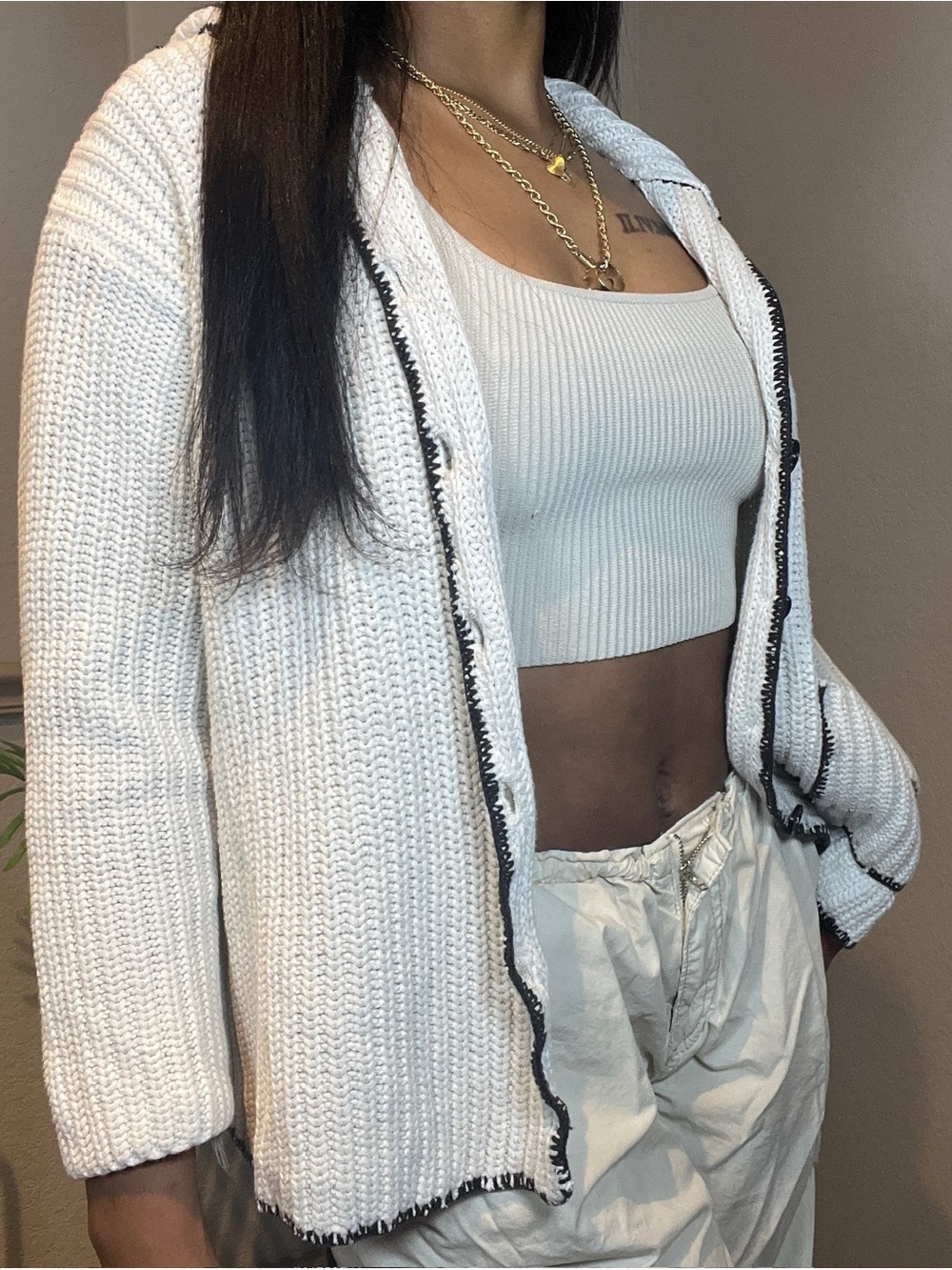 Women’s Margaret Winters Hooded Cable Cardigan